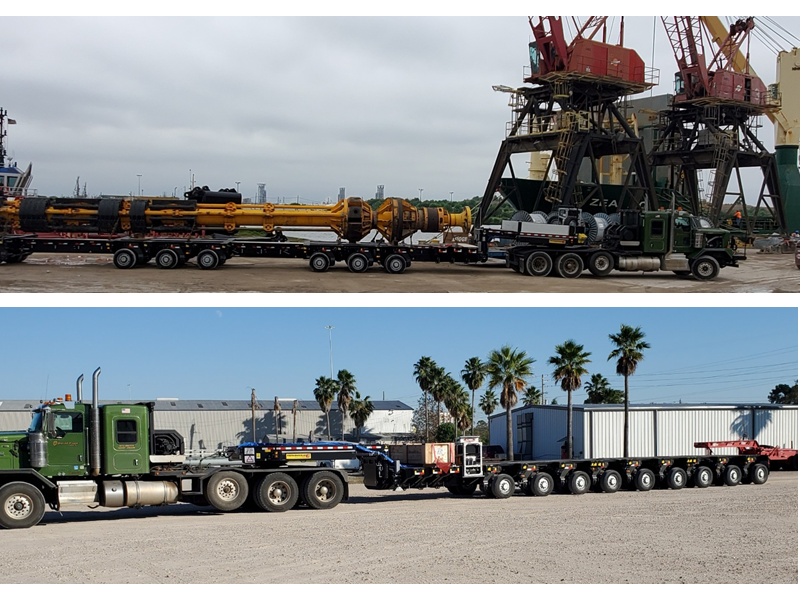 9 axle ALL steer Tandem